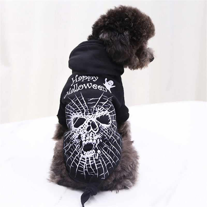 Funny Dog Halloween Clothes for Small Medium Dogs Halloween Party Bat