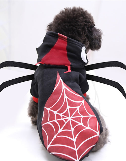 Load image into Gallery viewer, Funny Dog Halloween Clothes for Small Medium Dogs Halloween Party Bat
