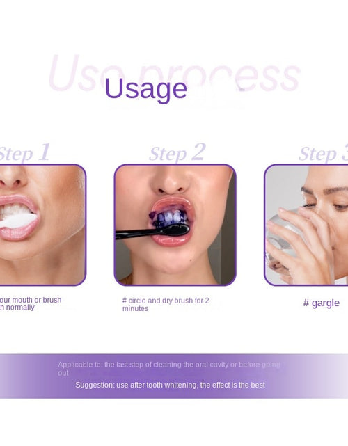 Load image into Gallery viewer, HISMILE V34 Toothpaste Purple Color Corrector Toothpaste For Teeth
