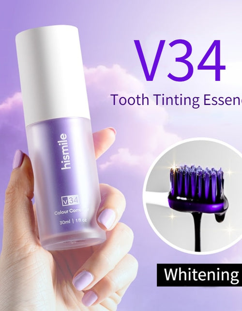 Load image into Gallery viewer, HISMILE V34 Toothpaste Purple Color Corrector Toothpaste For Teeth
