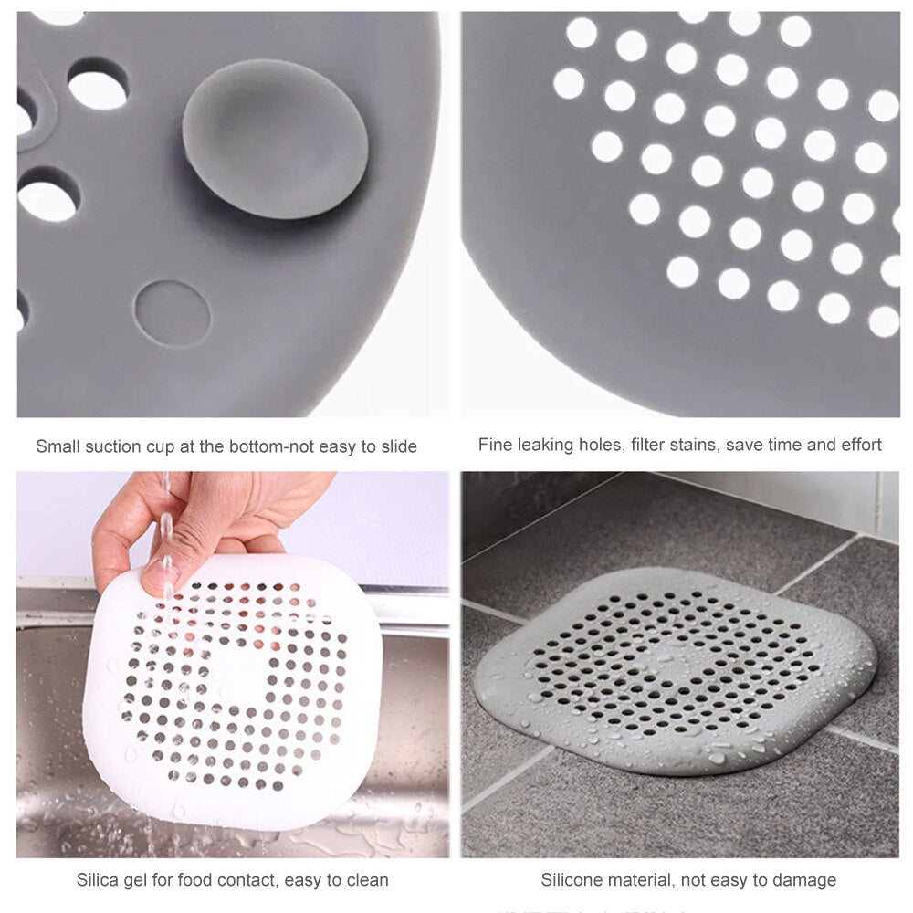 Hair Filter Sink Anti blocking Strainer Bathtub Shower Floor Drain