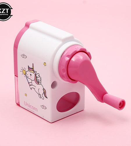 Hand crank Cute Dolphin Mechanical Sharpener For Pencil School Office