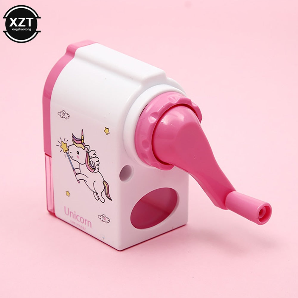 Hand crank Cute Dolphin Mechanical Sharpener For Pencil School Office