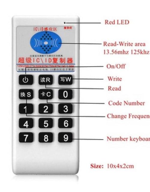 Load image into Gallery viewer, Handheld Frequency 125khz-13.56mhz Copier Duplicator Cloner Rfid Nfc
