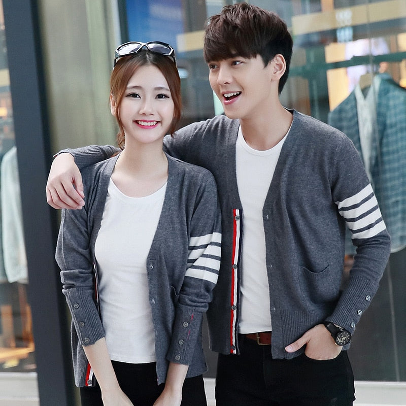 Long Sleeve Spring Autumn Wool Sweaters Style Brand New Women Men