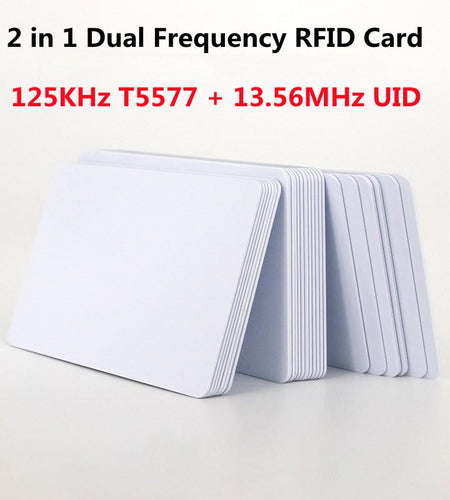 IC+ID UID Rewritable Composite Key Cards Keyfob Dual Chip Frequency