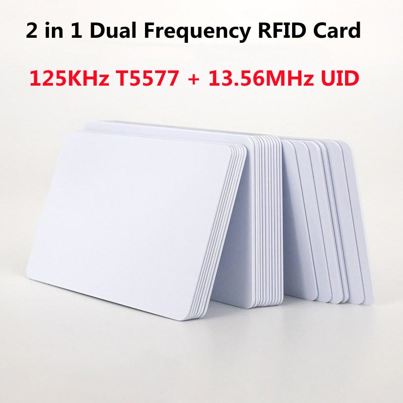 IC+ID UID Rewritable Composite Key Cards Keyfob Dual Chip Frequency