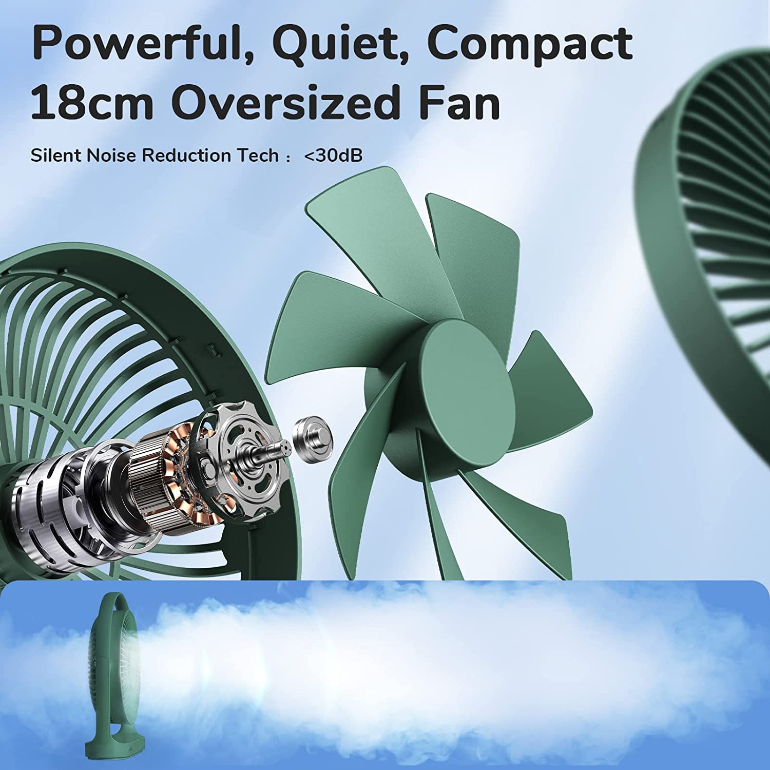 Fan Table Rechargeable | Table Fan Battery | Recharge Table Fan | Desk