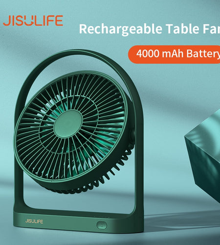 Fan Table Rechargeable | Table Fan Battery | Recharge Table Fan | Desk