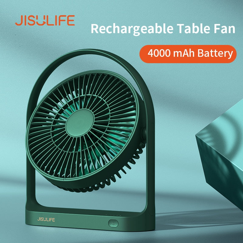 Fan Table Rechargeable | Table Fan Battery | Recharge Table Fan | Desk