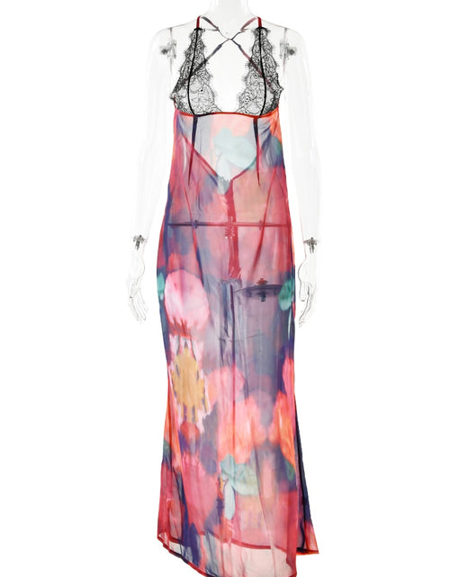 Load image into Gallery viewer, Long Summer Dress | Vestidos - Print Chiffon Dress Summer Sexy Women
