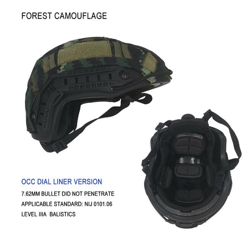 Load image into Gallery viewer, Lpred Fast Hdpe Nij Iiia High Cut Ballistic Helmet 2 Generation
