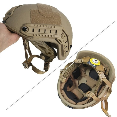 Load image into Gallery viewer, Lpred Fast Hdpe Nij Iiia High Cut Ballistic Helmet 2 Generation
