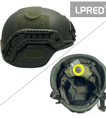Lpred Fast Hdpe Nij Iiia High Cut Ballistic Helmet 2 Generation