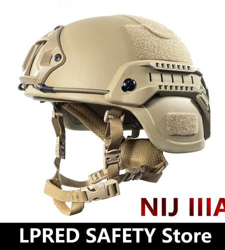 Lpred Fast Hdpe Nij Iiia High Cut Ballistic Helmet 2 Generation