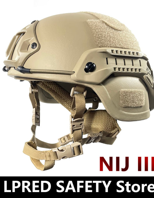 Load image into Gallery viewer, Lpred Fast Hdpe Nij Iiia High Cut Ballistic Helmet 2 Generation
