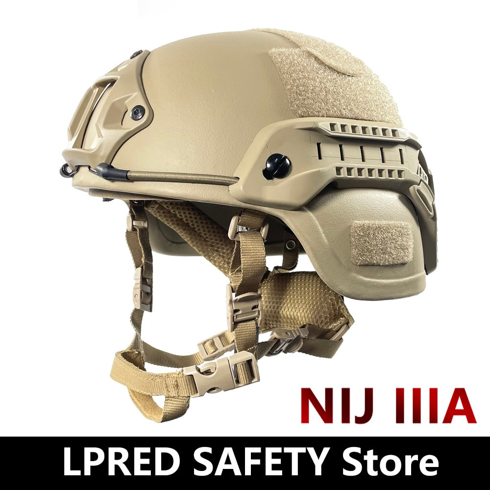 Lpred Fast Hdpe Nij Iiia High Cut Ballistic Helmet 2 Generation