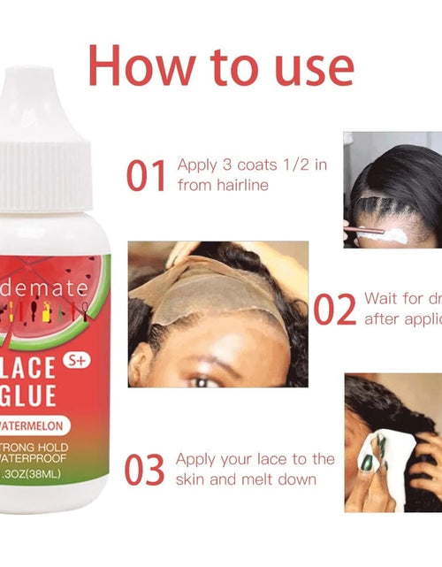 Load image into Gallery viewer, Lace Front Wig Glue Waterproof Wig Adhesive Invisible Bonding Glue
