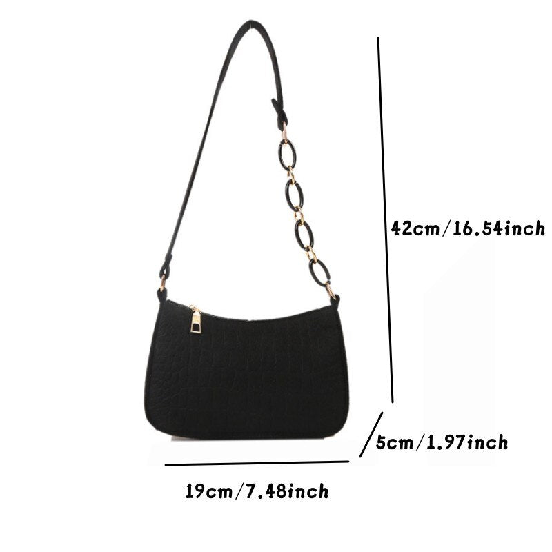 Lady Felt Armpit Design Luxury Tote Released Fashion Ladies Handbag