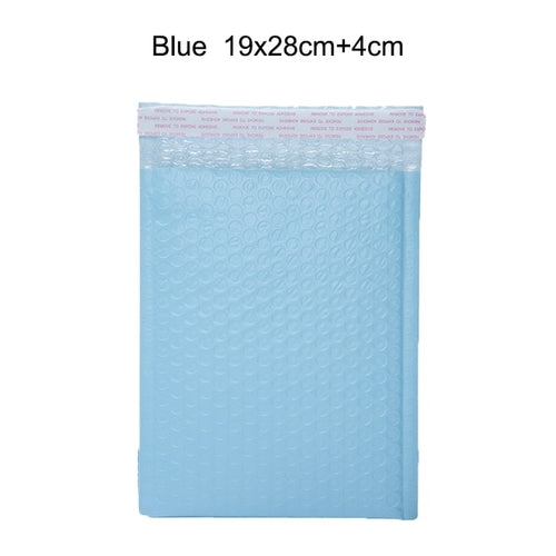 Load image into Gallery viewer, Light Blue Bubble Mailers 10/25 Pack Colored Padded Mailing Envelopes
