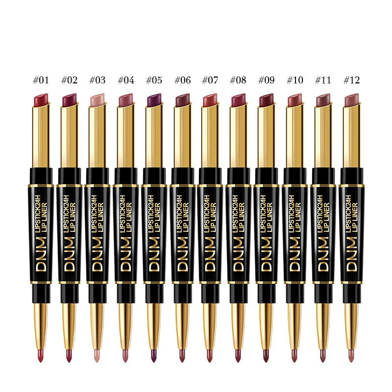 Lipstick Set Sexy Beauty Long Lasting Waterproof Pigment Matte