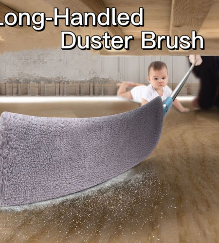 Long-handled Duster Brush Removal Feather Extendable Magic Microfiber