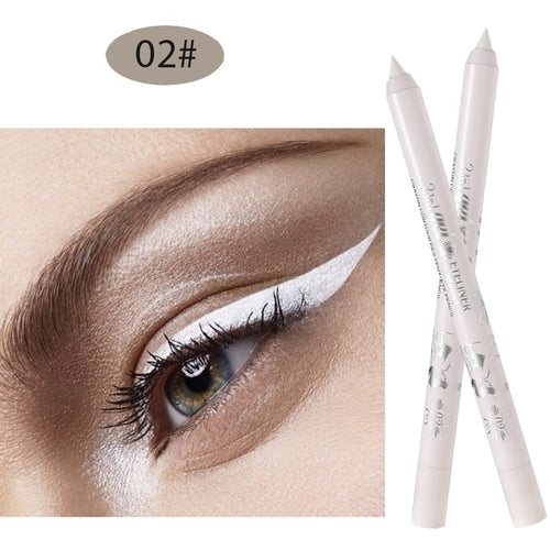 Load image into Gallery viewer, Long Lasting Eyeliner Pencil Colourful Pigment Waterproof Blue Black
