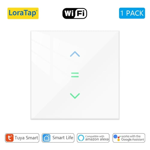LoraTap Roller Shutter Switch for Automatic Curtain Motor Tuya Smart