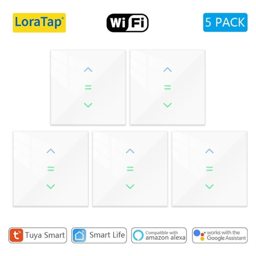 LoraTap Roller Shutter Switch for Automatic Curtain Motor Tuya Smart