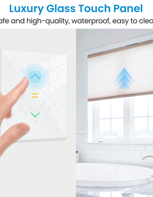Load image into Gallery viewer, LoraTap Roller Shutter Switch for Automatic Curtain Motor Tuya Smart

