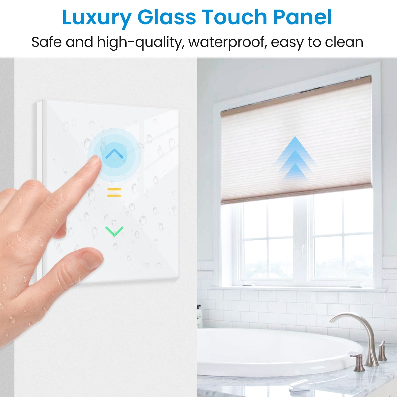 LoraTap Roller Shutter Switch for Automatic Curtain Motor Tuya Smart