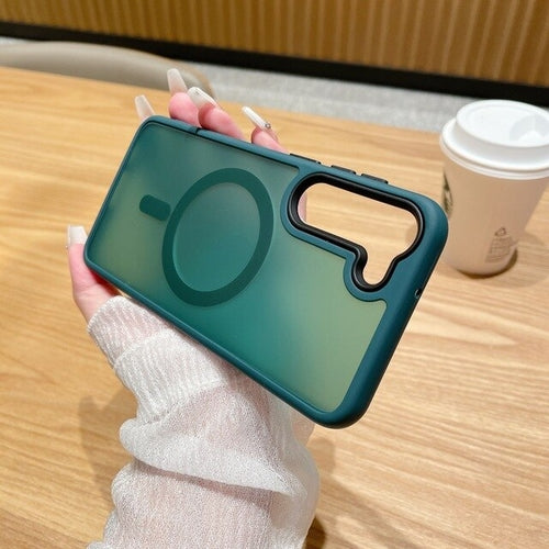 Load image into Gallery viewer, Luxury Matte Magnetic For Magsafe Case For Samsung Galaxy S23 S22 Plus
