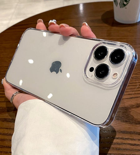 Luxury Transparent Hard Plastic Pc Case For Iphone 13 12 Mini 11 Pro