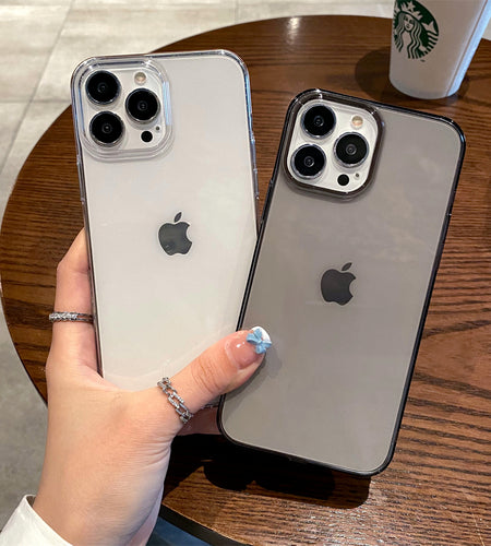 Luxury Transparent Hard Plastic Pc Case For Iphone 13 12 Mini 11 Pro