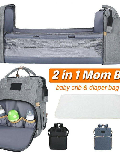 Load image into Gallery viewer, Stroller Diaper Bag with Baby Bed
