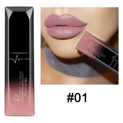 Load image into Gallery viewer, Matte Liquid Lipstick Waterproof Long Lasting Lip Gloss Tint Sexy Red
