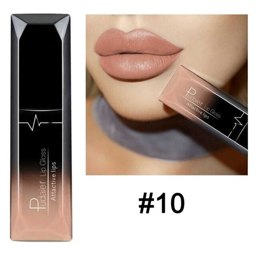 Load image into Gallery viewer, Matte Liquid Lipstick Waterproof Long Lasting Lip Gloss Tint Sexy Red
