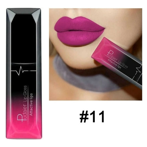 Load image into Gallery viewer, Matte Liquid Lipstick Waterproof Long Lasting Lip Gloss Tint Sexy Red
