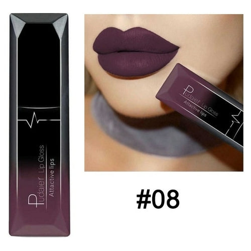 Load image into Gallery viewer, Matte Liquid Lipstick Waterproof Long Lasting Lip Gloss Tint Sexy Red
