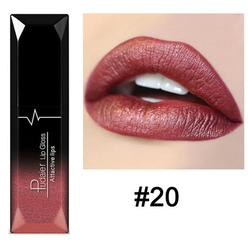 Load image into Gallery viewer, Matte Liquid Lipstick Waterproof Long Lasting Lip Gloss Tint Sexy Red
