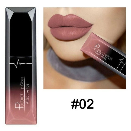 Load image into Gallery viewer, Matte Liquid Lipstick Waterproof Long Lasting Lip Gloss Tint Sexy Red
