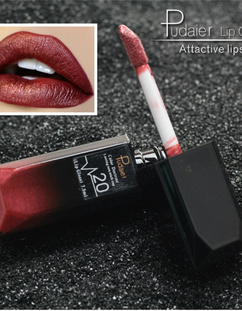 Load image into Gallery viewer, Matte Liquid Lipstick Waterproof Long Lasting Lip Gloss Tint Sexy Red
