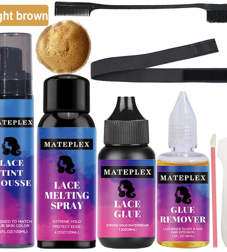 Melting Spray For Lace Wig Temporary Hold Lace Tint Mousse Wig Glue