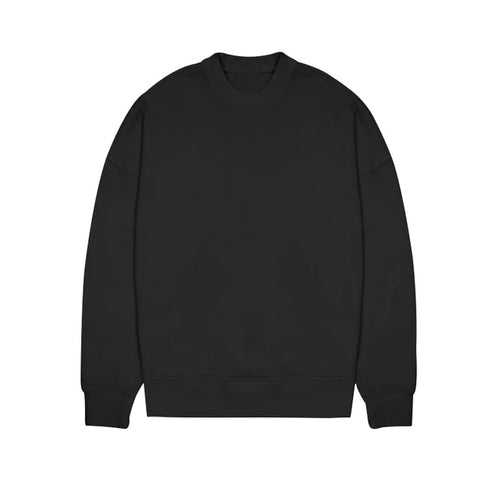 Men's Basic Crew Neck Sweatshirt Pullover For Men Solid Color