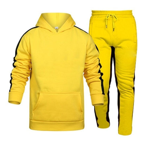 Load image into Gallery viewer, Mens Tracksuit Hooded Sweatshirts and Jogger Pants High Quality Gym
