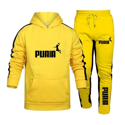 Load image into Gallery viewer, Mens Tracksuit Hooded Sweatshirts and Jogger Pants High Quality Gym
