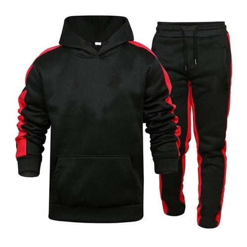 Load image into Gallery viewer, Mens Tracksuit Hooded Sweatshirts and Jogger Pants High Quality Gym
