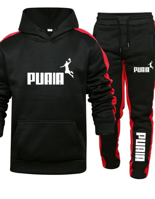 Load image into Gallery viewer, Mens Tracksuit Hooded Sweatshirts and Jogger Pants High Quality Gym
