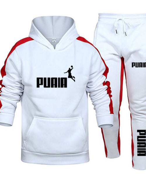 Load image into Gallery viewer, Mens Tracksuit Hooded Sweatshirts and Jogger Pants High Quality Gym
