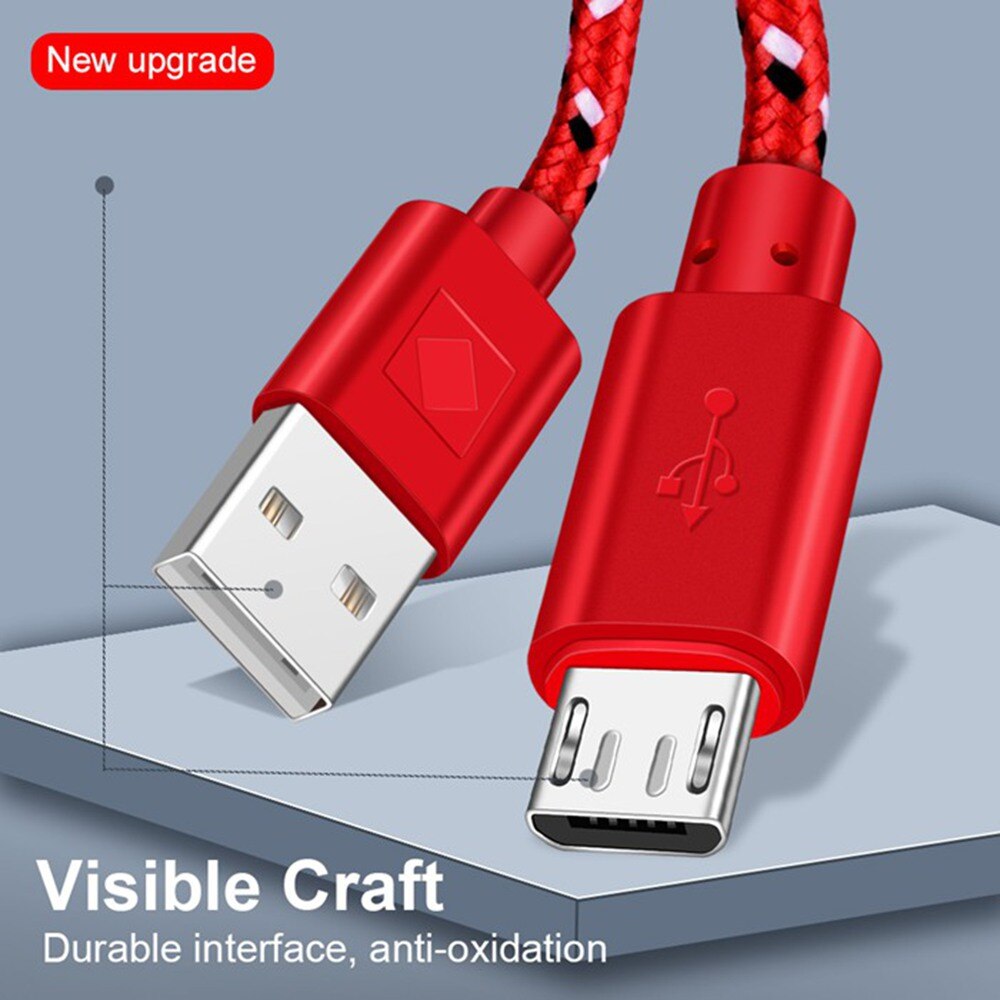 Mobile Phone Micro Usb Cables | Samsung S7 Xiaomi Redmi Note - Micro